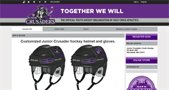 Desktop Screenshot of jrcrusadershockey.com
